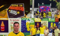 Alto Longá reúne torcida em praça pública e abre clima para Festival de Folguedos