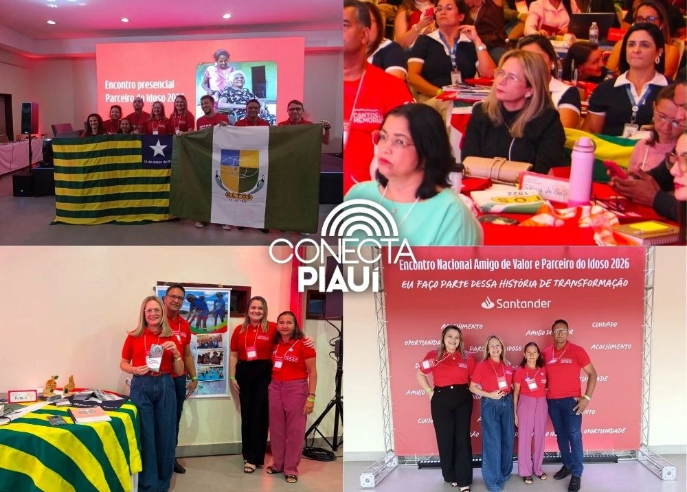 Altos representa o Piauí em encontro nacional sobre políticas para idosos