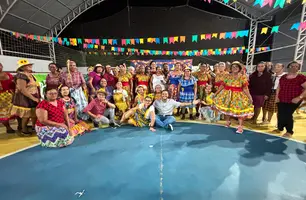 Amarante promove festa junina para idosos do Grupo Girassol e anuncia viagem (Foto: Reprodução)