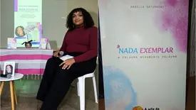 Angella Saturnino, de Itainópolis, estreia na literatura com o livro Nada Exemplar (Foto: Reprodução)