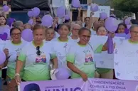 Aroazes promove caminhada do Junho Violeta em defesa dos direitos da pessoa idosa