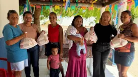 Assistência Social realiza entrega de leite a famílias em Pau D’Arco do Piauí (Foto: Reprodução)
