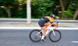 Atleta do GP de Ciclismo de Teresina (Foto: Moisés Saba - Azimute Fotos)