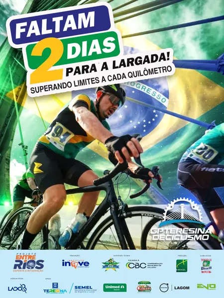 Atleta do GP de Ciclismo de Teresina