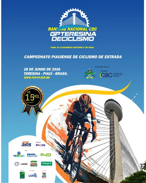 Atleta do GP de Ciclismo de Teresina