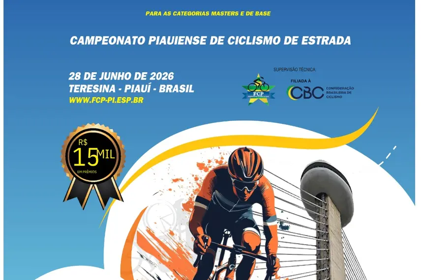 Atleta do GP de Ciclismo de Teresina
