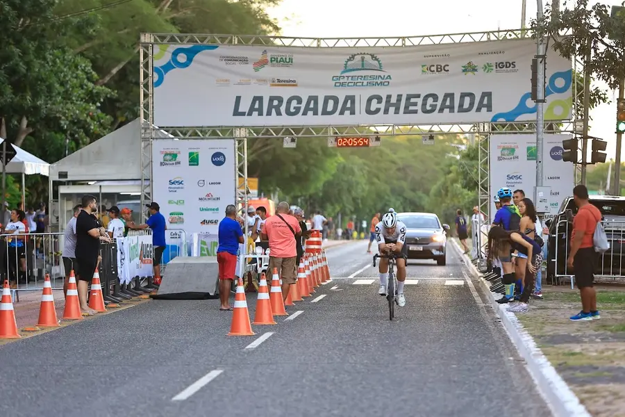 Atleta do GP de Ciclismo de Teresina