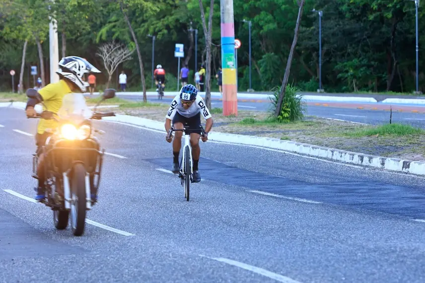 Atleta do GP de Ciclismo de Teresina