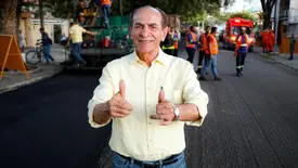 Bairros e acesso ao Aeroporto recebem asfalto com recursos de Marcelo Castro (Foto: Reprodução)