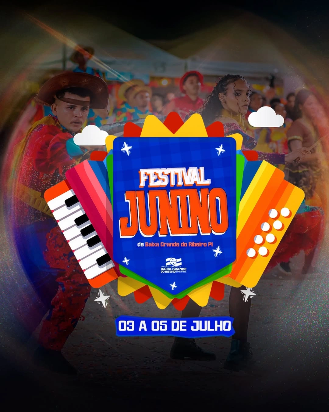 Baixa Grande do Ribeiro anuncia Festival Junino com três dias de festa