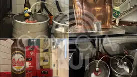 Bar em shopping é interditado por adulteração em chopp: cerveja Glacial e Lokal (Foto: Reprodução)
