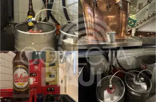 Bar em shopping é interditado por adulteração em chopp: cerveja Glacial e Lokal (Foto: Reprodução)