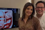 Bebê: Casal Andre Rosado e Aryelle Lustosa que estão grávidos de gêmeos