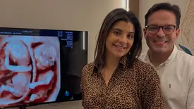 Bebê: Casal Andre Rosado e Aryelle Lustosa que estão grávidos de gêmeos (Foto: Instagram)