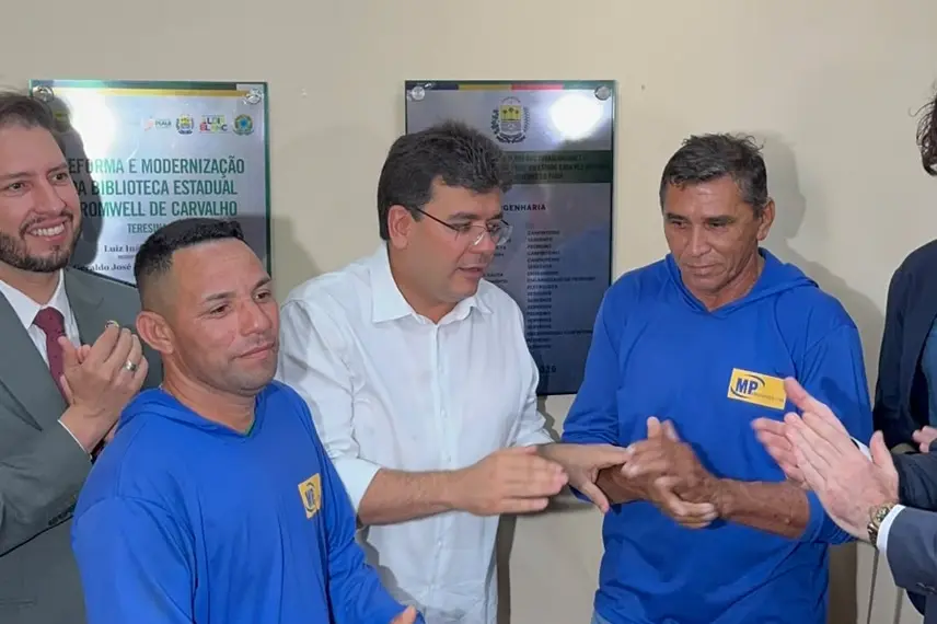 Biblioteca Cromwell de Carvalho é reinaugurada após reforma em Teresina