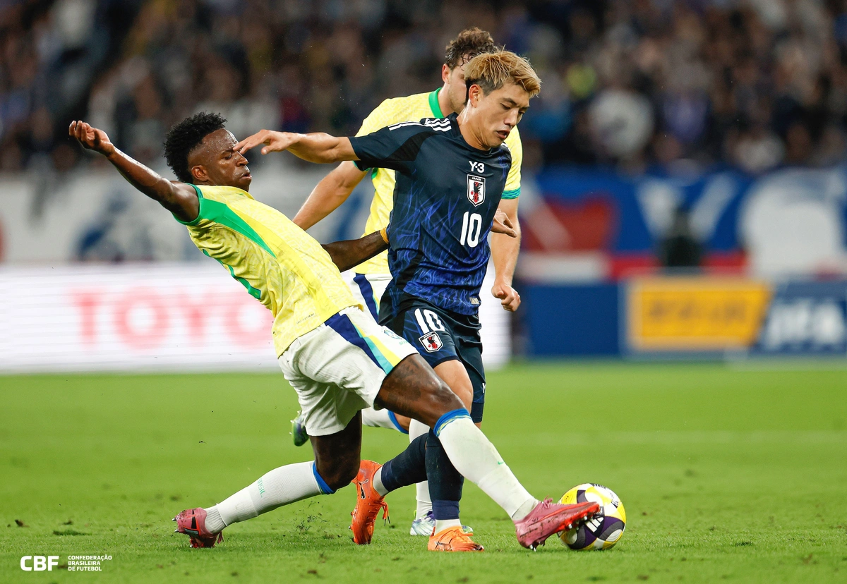 Brasil e Japão se enfrentaram em amistoso para a Copa
