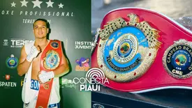 Campeão brasileiro de boxe Jonatas Gomes recebe reconhecimento no Piauí (Foto: Reprodução)