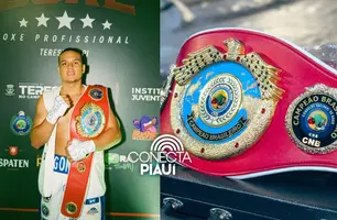 Campeão brasileiro de boxe Jonatas Gomes recebe reconhecimento no Piauí (Foto: Reprodução)