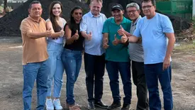 Campo Maior: Prefeito Joãozinho Félix anuncia apoio de Erivelto da Van (Foto: Reprodução)