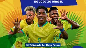 Campo Maior transmite jogo do Brasil em supertelões neste sábado (13) (Foto: Reprodução)
