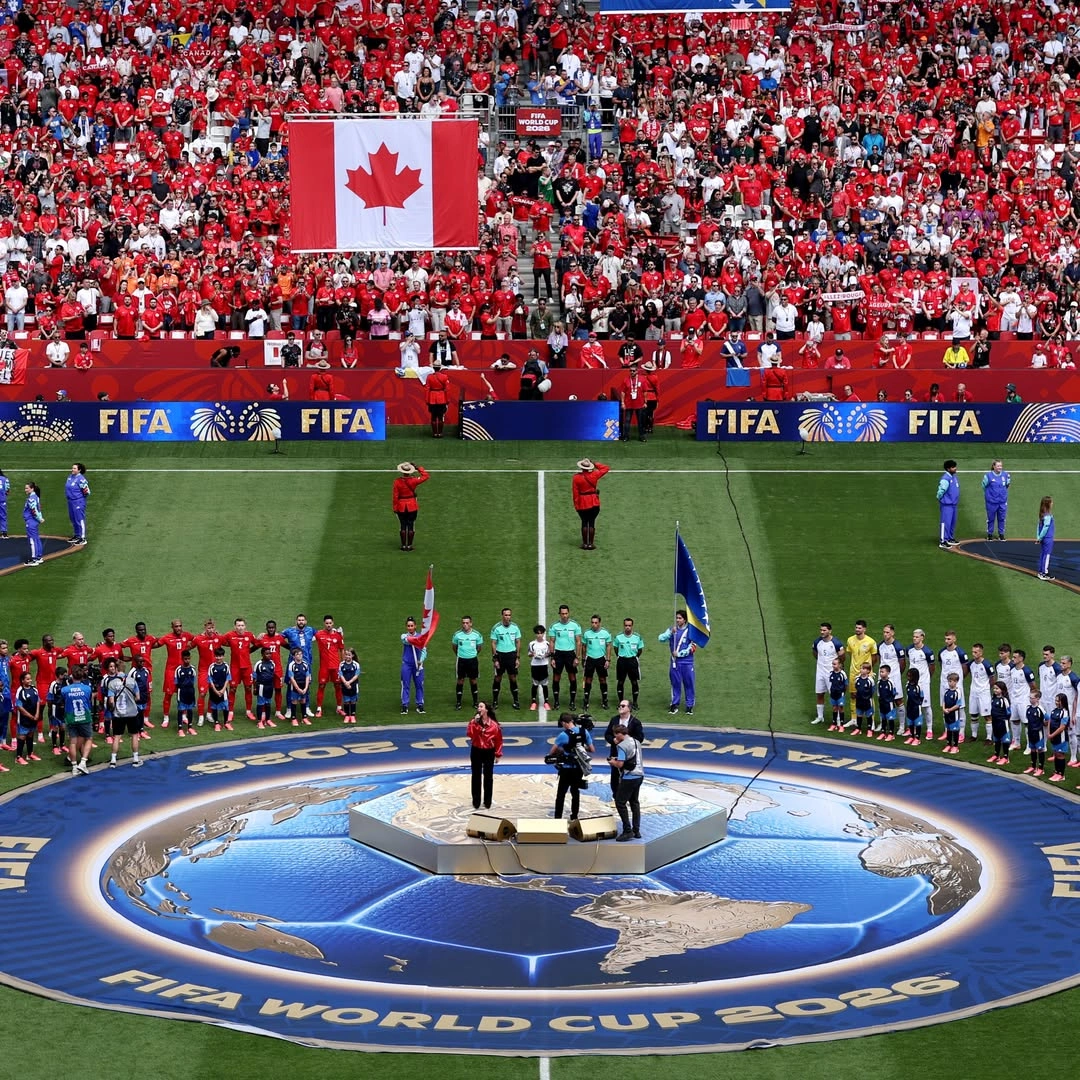 Canadá e Bósnia empatam em jogo movimentado na Copa do Mundo 2026