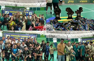 CAP conquista título inédito e garante vaga na Copa do Nordeste de Futsal (Foto: Conecta Piauí)