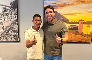 Capitão Feitosa, suplente de vereador, declara apoio à reeleição de Marden Menezes (Foto: Reprodução)