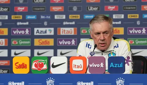 Carlo Ancelotti, técnico da Seleção Brasileira