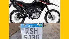 Casal é rendido dentro de casa durante assalto e tem moto roubada em Luzilândia (Foto: Reprodução)