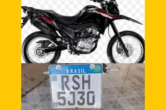 Casal é rendido dentro de casa durante assalto e tem moto roubada em Luzilândia