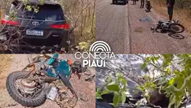 Casal fica gravemente ferido após colisão em São Raimundo Nonato (Foto: Reprodução)