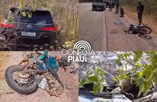 Casal fica gravemente ferido após colisão em São Raimundo Nonato (Foto: Reprodução)