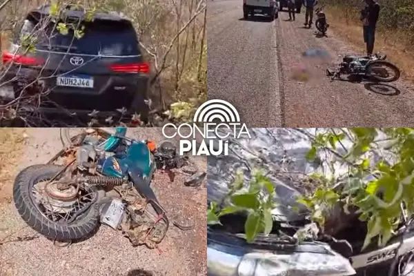 Casal fica gravemente ferido após colisão em São Raimundo Nonato