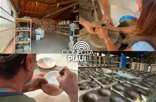 Cerâmica da Serra da Capivara encanta turistas com arte e tradição artesanal (Foto: Conecta Piauí)