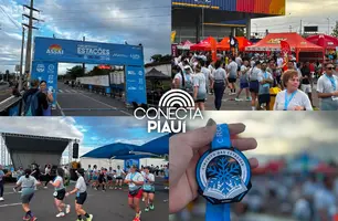 Circuito das Estações reúne corredores em etapa de Inverno em Teresina (Foto: Conecta Piauí)
