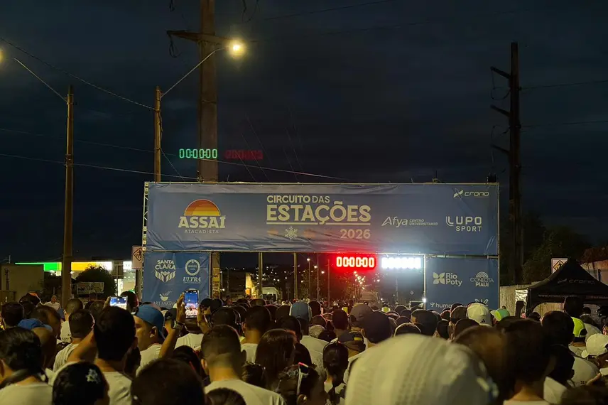 Circuito das Estações reúne corredores em etapa de Inverno em Teresina