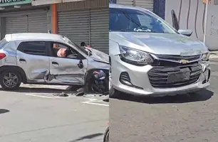 Colisão em Teresina (Foto: Reprodução)