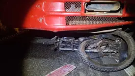 Colisão entre moto e caminhão provoca morte de homem na BR-316, em Miguel Leão (Foto: Reprodução)