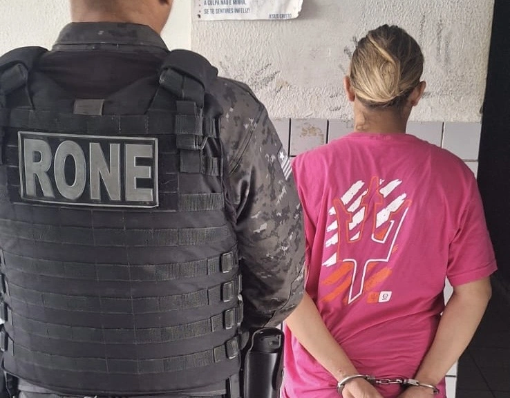 Condenada por tráfico tenta fugir, mas é capturada pela RONE em Teresina