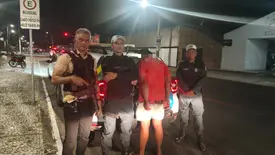 Condenado por roubo é preso com motocicleta roubada no Centro de Teresina (Foto: Divulgação/PMPI)
