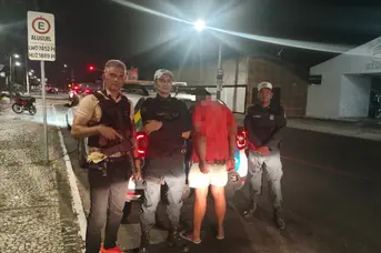 Condenado por roubo é preso com motocicleta roubada no Centro de Teresina