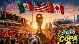 Copa do Mundo 2026 (Foto: IA)