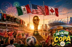 Copa do Mundo 2026 (Foto: IA)