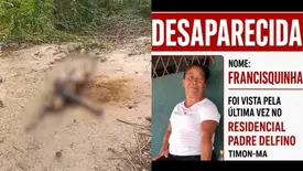 Corpo de mulher é encontrado carbonizado às margens da BR-316, em Timon (Foto: Reprodução)