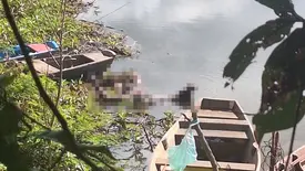Corpo em decomposição é encontrado à margens do Rio Poti, em Teresina (Foto: Reprodução)
