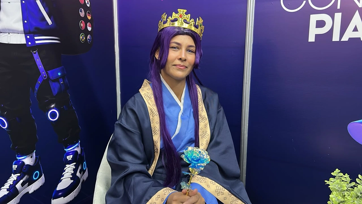 Cosplayer Bhya Stark destaca criatividade e inovação durante Maratona da Seduc