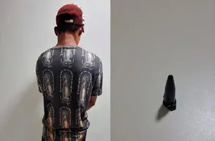 Criança de três anos é atingida com faca durante briga entre casal no Sul do Piauí (Foto: Reprodução)