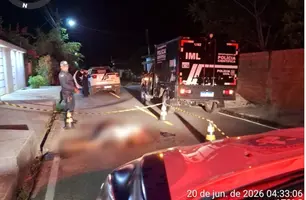 Crime ocorreu por volta da 1h40; autoria e motivação ainda são desconhecidas (Foto: Divulgação/PM-PI)