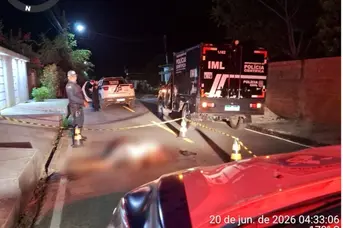 Crime ocorreu por volta da 1h40; autoria e motivação ainda são desconhecidas