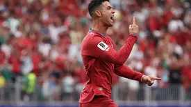 Cristiano Ronaldo desencanta e conduz goleada sobre o Uzbequistão na Copa (Foto: Reprodução/Instagram Portugal)